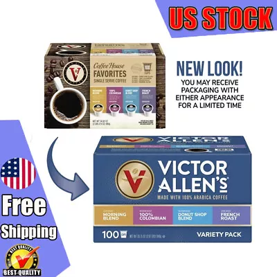 Coffee Variety Pack 100 Count Single Serve Coffee Pods For Keurig K-Cup Brewers • $29.88