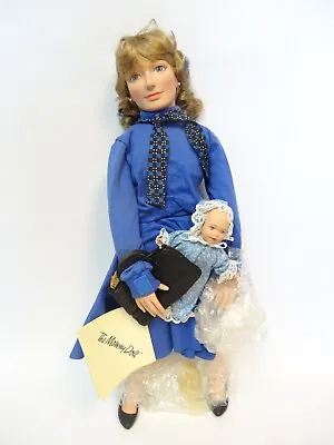 Vintage 1989 CJ Designs Mommy Doll Blonde Off To Work 22  Tall New In Box • $249.99
