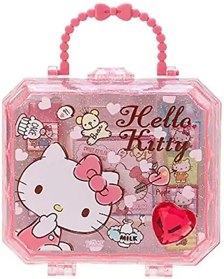 £11.04 • Buy JAPAN Sanrio Hello Kitty Stamp Set Cat (Set Of 8pcs) Pink Jewelry Gift Box Case