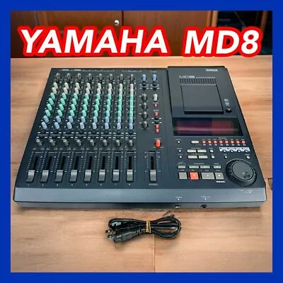 Yamaha MD8 8-track Multitrack Mini Disc MD Recorder Black [Excellent] • $199.99