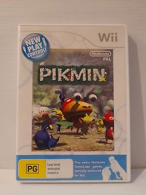 PIKMIN Nintendo Wii 2008 Game PAL With Manual VGC Complete • $25.50