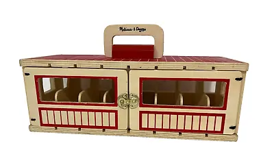 Melissa And Doug Take Along Wooded Horse Stable • £19.99