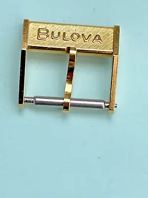 Bulova Watch Buckle For 14mm Internal Band Size New Old Stock Bulova Accutron  • £9.99