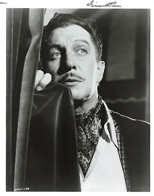 Vincent Price Actor Signed Autograph 8 X 10 Photo PSA DNA J2f1c *88 • $199.99