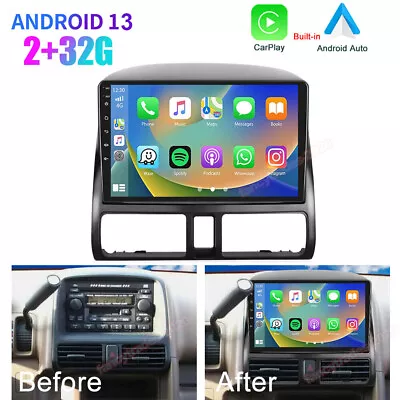 For Honda CRV 2001-2006 Android13 Car Radio 32GB Stereo GPS Navi WIFI FM Carplay • $106.80