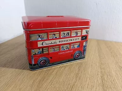 Churchills Confectionery Tin No 12 London Bus Money Box In Very Good Condition  • £5