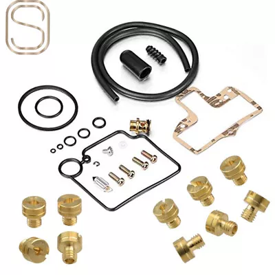 Carburetor Rebuild Kit Main Jets Fit Mikuni HSR42/45/48 Smoothbore KHS-016 Carb • $17.60