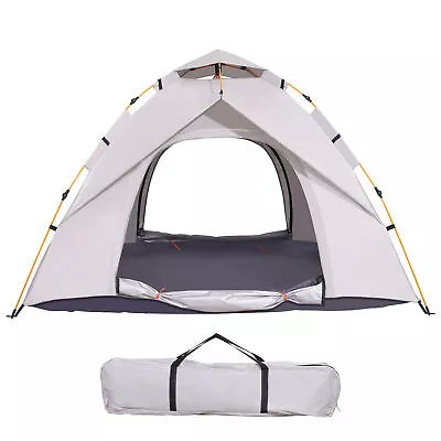 3-4 Person Pop Up Tents Waterproof Windproof Instant Tent For Camping Hiking • $54.99