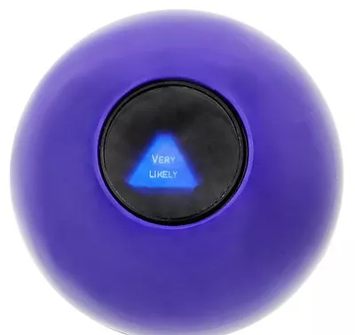 Magic Orb Ball Eight 8  Ball Answers Questions Party Game Gift Carnival Toy • $11.99