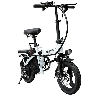 14  400W 48V Folding Electric Bike Bicycle E-bike  City Ebike • $499.99