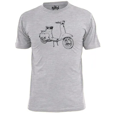 Mens Scooter Sketch V2  T Shirt Vespa Lambretta Mod • £9.99