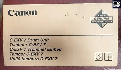 Genuine Canon C-EXV 7 DRUM Unit 7815A003AB IR1201 1230 1270F 1510 1530 VAT Inc • £99.95