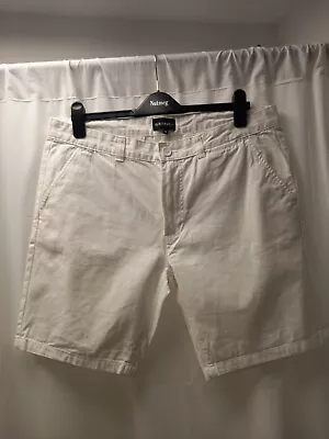 ❤️ D/Struct White Chino Style Shorts Size 36 Vgc • £2.99