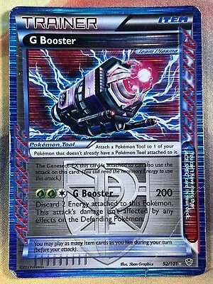 Pokemon G Booster 92/101 Holo Black & White Plasma Blast DMG • $1.99