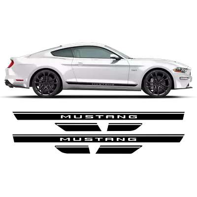 Rocker Stripes For Ford Mustang 2015 - 2022 • $140.60