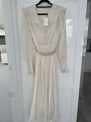 Zimmermann Veneto Shirred Long Dress • $400