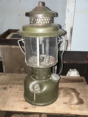 Vintage 1952 Coleman US Army Military  Gasoline Leaded Fuel Lantern  Model 252A • $190