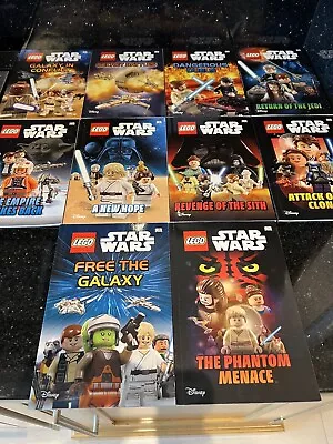 10 X LEGO Star Wars Books For Younger Readers RRP £49.99  (10 X £4.99 RRP) • £9.99