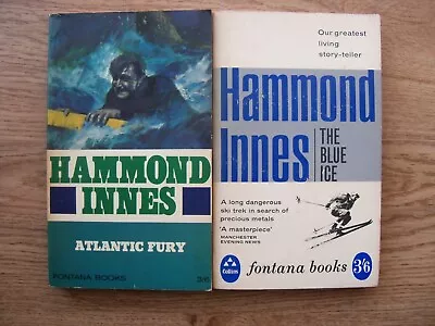 2 1966 Hammond Innes Paperbacks • £6