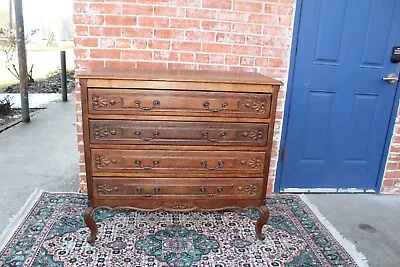 French Oak Louis XV Chest Of Drawers • $1500