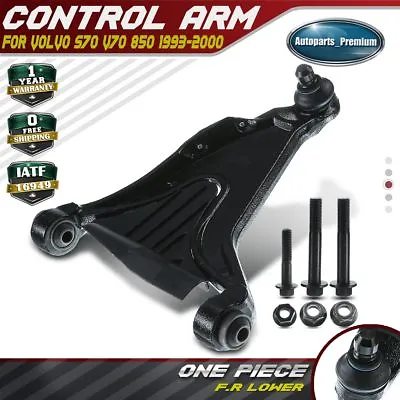 Control Arm With Joint Front Right Lower For Volvo 850 1993-97 S70 V70 1998-00 • $34.79