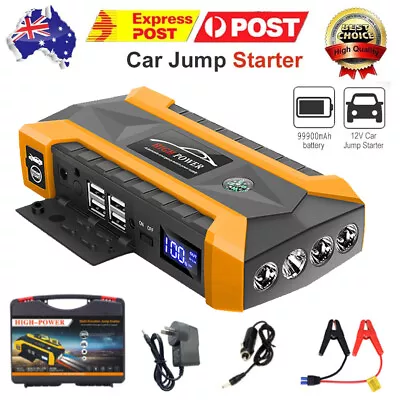 Car Jump Starter Jumper Pack Start Battery Charger 99900mAh Power Bank Booster • $79.99