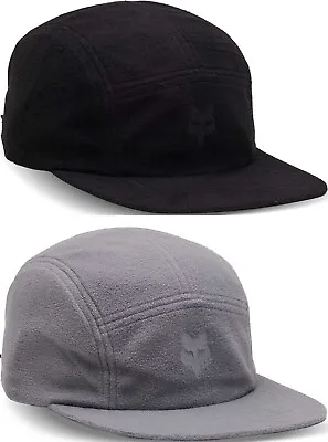 Fox Racing Polar Fleece 5-Panel Strapback Hat -  Mens Lid Cap • $29.95