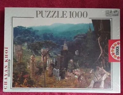 Educa Puzzle 1000 Piece Chayan Khoi Cyberealism NEW Sealed • £9