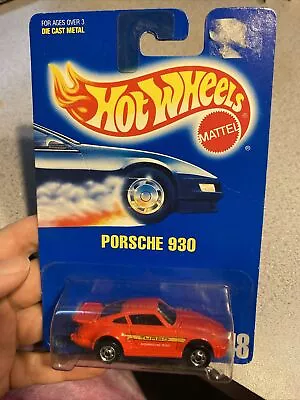 1991 Hot Wheels Porsche 930 Turbo Red NIP  • $1.25