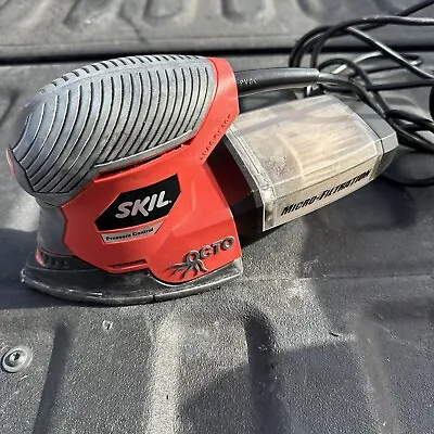 SKIL  Octo Corded Multi-Function Detail Sander With Micro-Filter Dust Box EXTRAS • $49.98