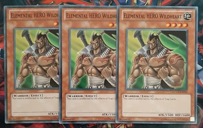 £1.59 • Buy Elemental HERO Wildheart LCGX-EN014 Common X 3 (playset)  YuGiOh  (VLP)