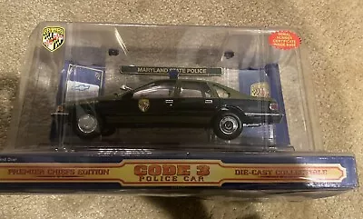 Code 3 Maryland State Police Die Cast Car New 1/24 Scale 2142/3000 Limited • $29.95