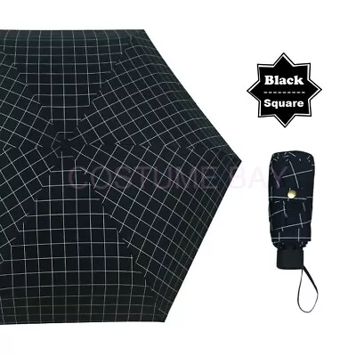 $21.95 • Buy Rain Sun Umbrella 5 Folds Anti-UV Travel Mini Portable Pocket Compact Umbrella