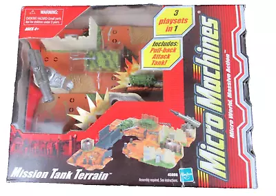 Micro Machines Military Mission Tank Terrain Play Set New In Box • $34.99