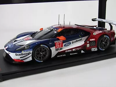 Ixo Rare Ford Gt No67 24h Daytona 2018 . Stunning Car 1/18 Scale New • £30