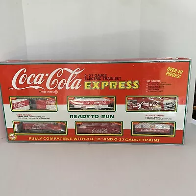 K-Line  K-1111 Coca-Cola Express Train Set O-27 Scale NEW IN BOX  • $179.47