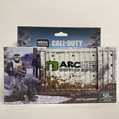 Call Of Duty Arctic Armory Mega Construx 58 Pcs GCP09 New Weapons Accessories • $20.23