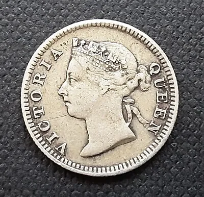£19.50 • Buy Straits Settlements - 1899 - 5 Cents - Silver Coin - British Empire - Victoria