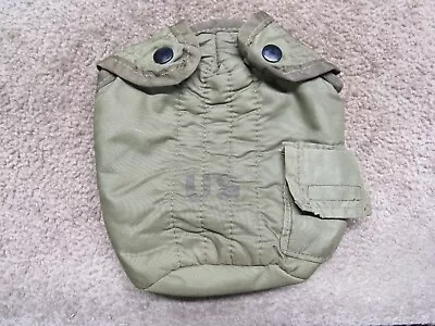 US Vietnam Era M1967 Canteen Cover Nylon W/ Plastic Snaps 1968 Dated • $29.95