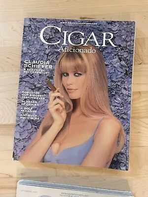 $5.99 • Buy Cigar Aficionado Magazine August 1997 Claudia Schiffer