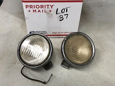 PARTS LOT #37 Vintage 1920's 1930's Cowl Fender Lamp Light OLD Truck Glass Lens • $59.95