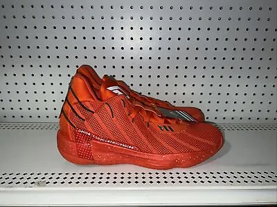 Adidas Dame 7 Miami Hurricanes PE Mens Basketball Shoes Size 14.5 Orange S29216 • $85