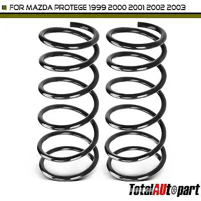 2x Coil Spring Set For Mazda Protege 1999-2003 L4 1.6L L4 2.0L Rear Left & Right • $38.99
