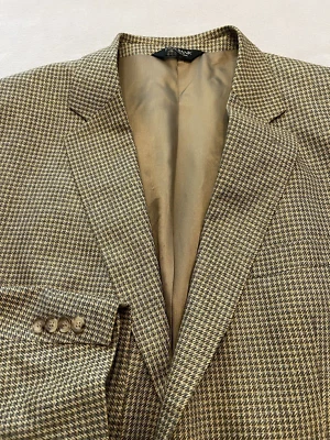 $25 • Buy JoS A. BANK MENS 2 BUTTON 100% SILK SPORTS COAT Sz 46 LONG