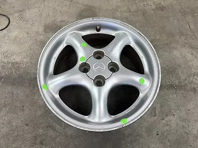 1999-2005 Mazda Miata Mx5 Oem 15x6 4x100 Offset 40 5 Spoke Wheel 99-05 *DAMAGE* • $100