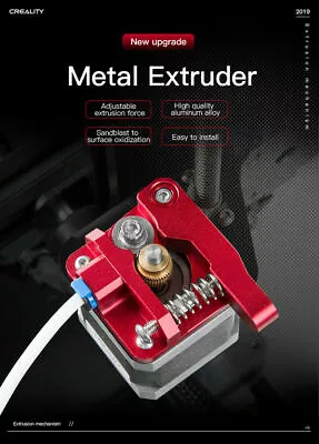 CREALITY Red Metal Aluminum Extruder Upgrade Kit For Ender 3/5CR-10 Au Stock • $27.60