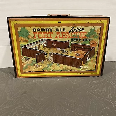 Vintage Marx Carry All Action Fort Apache Playset - Case Only • $25