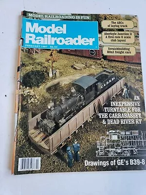 Model Railroader Magazine February 1987 • $5