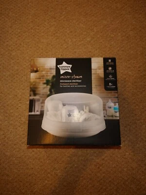 £3.20 • Buy Tommee Tippee Closer To Nature Microwave Steam Steriliser Holds - 4 X Bottles