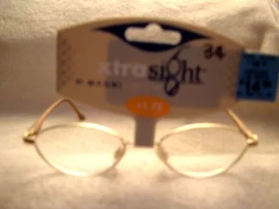  Magnivision Xtra Sight Reading Glasses +1.75 (800203) #34 • $4.99